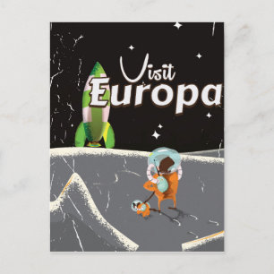 Carte Postale Affiche de voyage vintage Europa