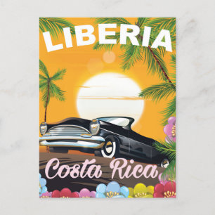 Carte Postale Affiche de voyage vintage Tortuguero, Costa Rica