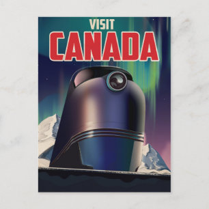 Carte Postale Affiche de voyage Visitez le Canada