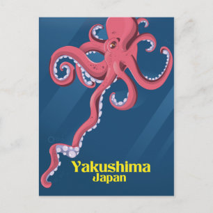 Carte Postale Affiche de voyage Yakushima Japon