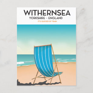 Carte Postale Affiche de Withernsea, Yorkshire, plage, impressio