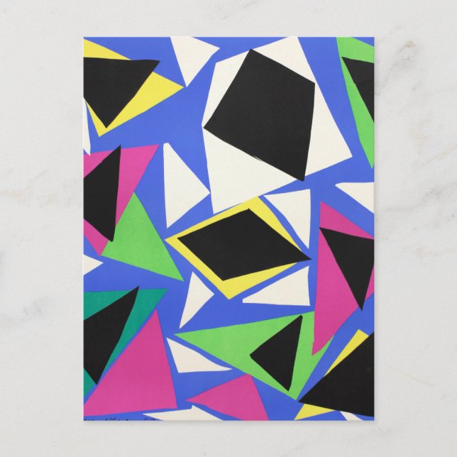 Carte Postale Affiche d'exposition d'Henri Matisse (Devant)