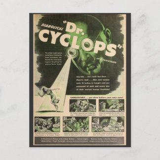 Carte Postale Affiche du film Dr. Cyclops