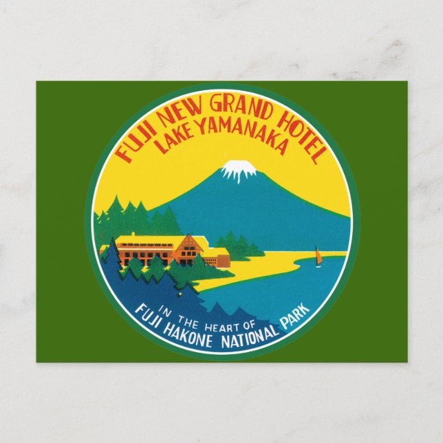 Carte Postale Affiche Fidji Travel (Devant)