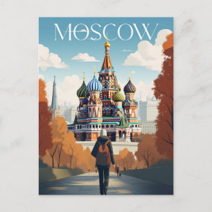 Carte Postale Affiche - Moscow - Russia -Saint Basil's Cathedral
