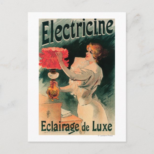 Carte Postale Affiche promotionnelle ElectricineFrance (Devant)