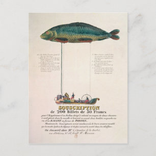 Carte Postale Affiche publicitaire de l'abonnement