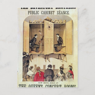 Carte Postale Affiche publicitaire d'une performance psychique