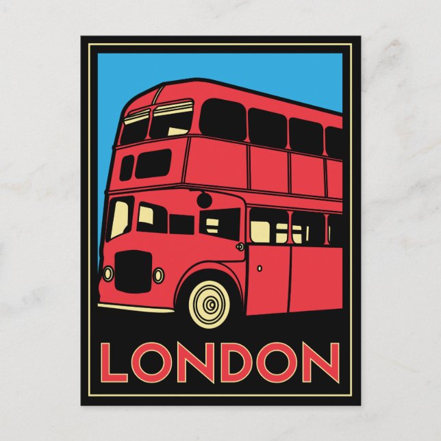 Carte Postale affiche rétro de londres westminster angleterre ar (Devant)