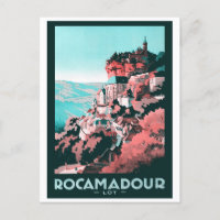 Affiche Rocamadour - Vintage