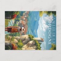 Affiche - Vallée de la dordogne - 24