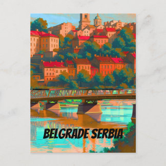 Carte Postale affiches murales de Belgrade Serbie - affiche de B