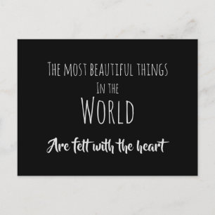 Carte Postale Affirmations cardiaques