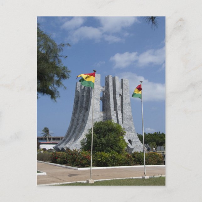 Carte Postale Africa, Ghana, Accra. Nkrumah Mausoleum, final 3 (Devant)