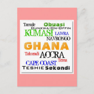 Carte Postale Africain_Urbain personnalisé