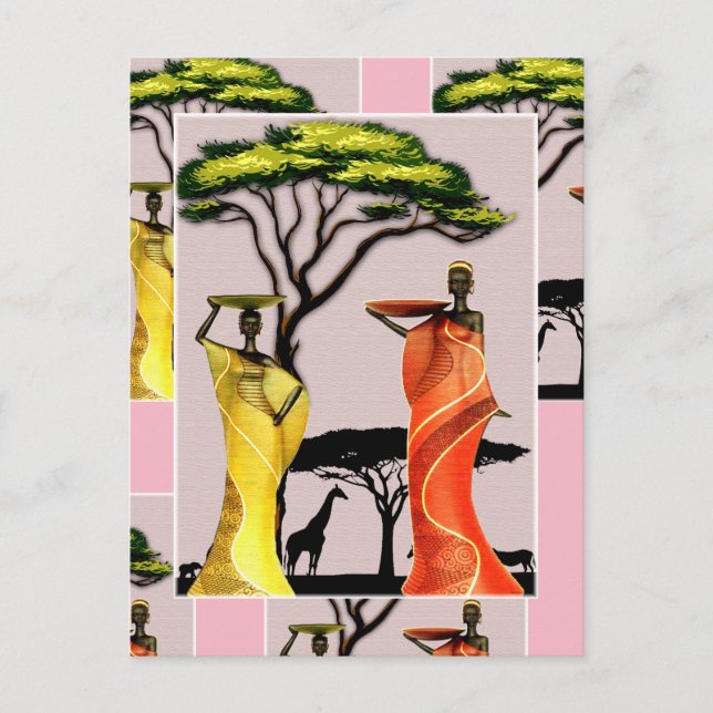 Carte Postale Afrique (Devant)