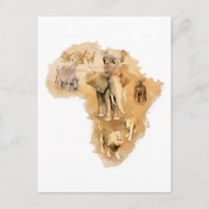Carte Postale Afrique
