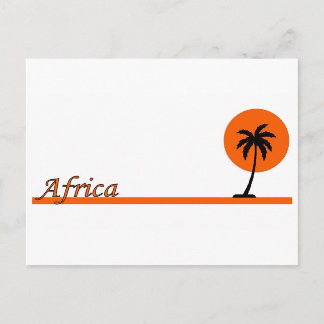 CARTE POSTALE AFRIQUE (Devant)