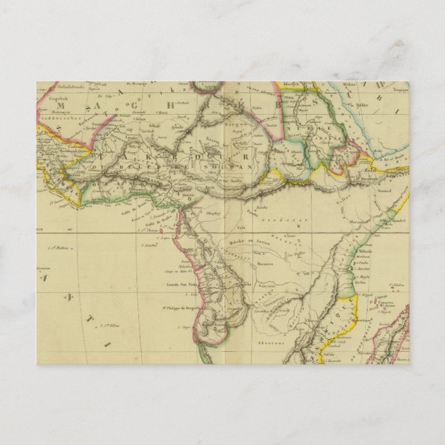 Carte Postale Afrique 6 (Devant)