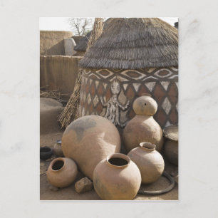 Carte Postale Afrique, Afrique de l'Ouest, Ghana, Sirigu. Conçu 