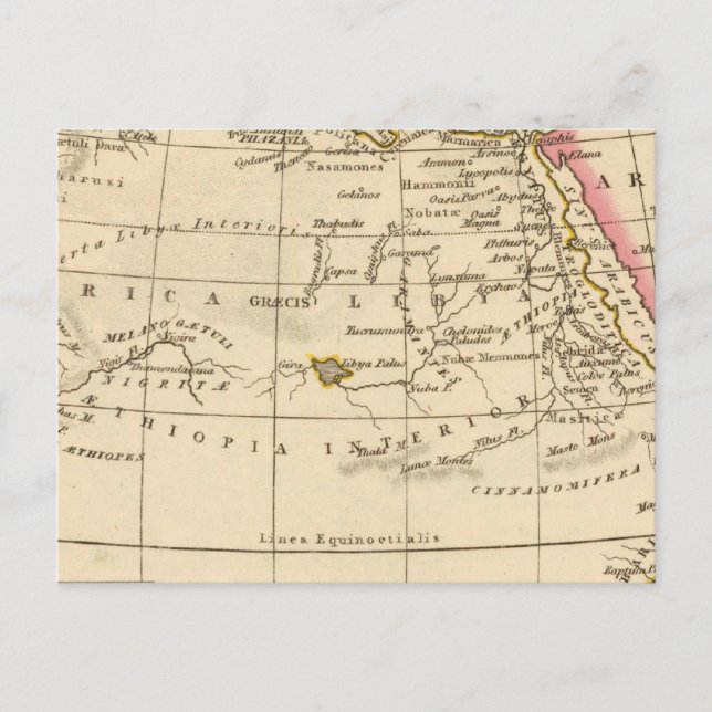 Carte Postale Afrique ancienne (Devant)