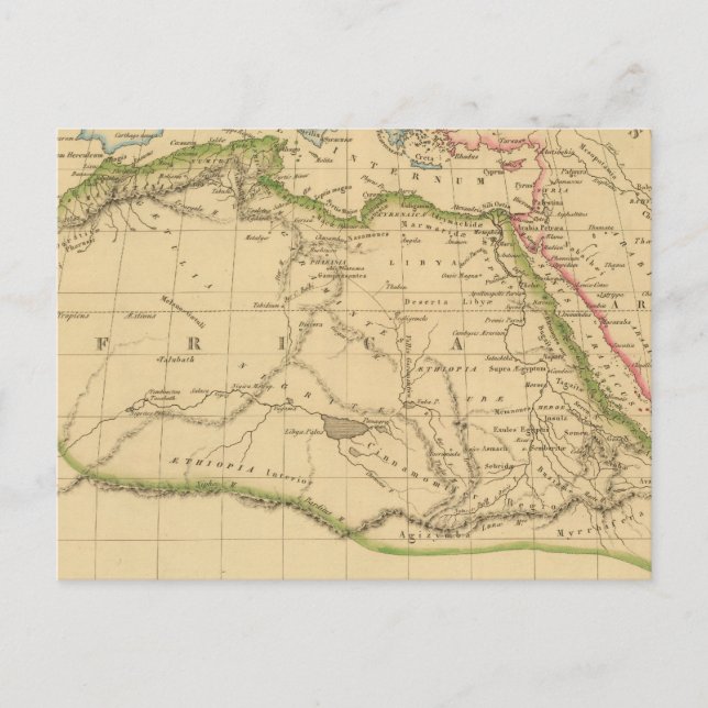 Carte Postale Afrique ancienne 2 (Devant)