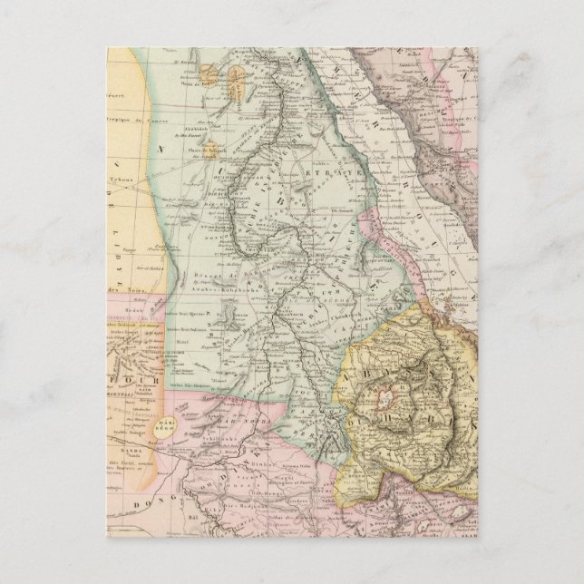 Carte Postale Afrique de l'Est (Devant)