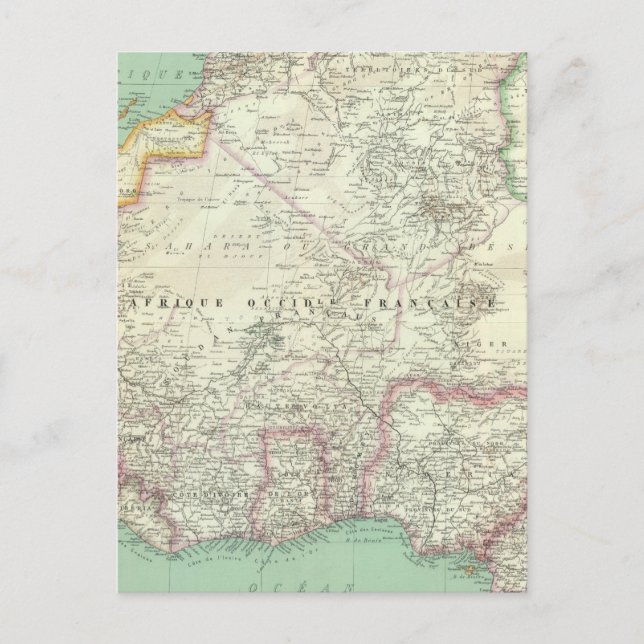 Carte Postale Afrique de l'Ouest 4 (Devant)