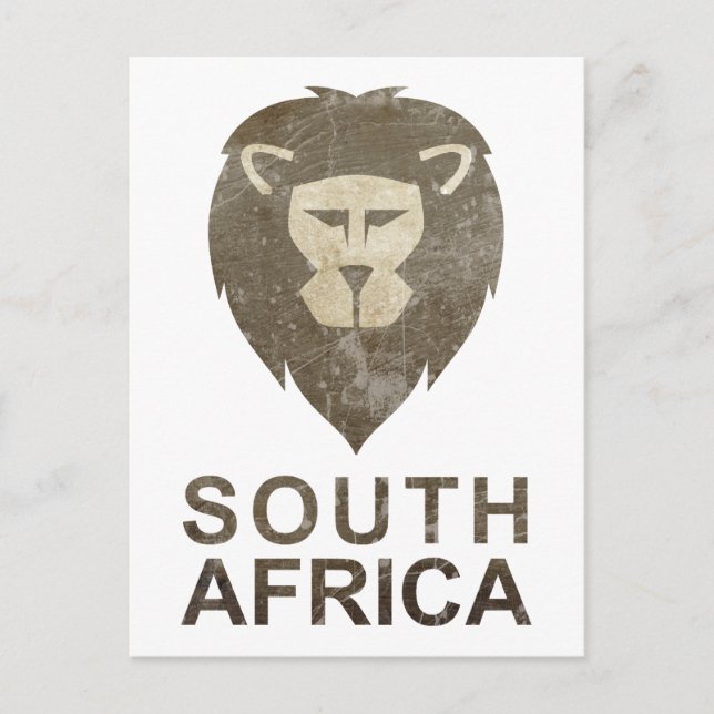 Carte Postale Afrique du Sud vintage (Devant)
