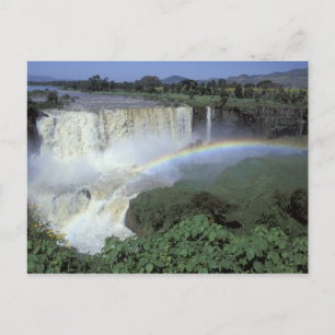 Carte Postale Afrique, Éthiopie, rivière Nil Bleu, Cataracte. 2