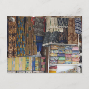 Carte Postale Afrique, Ghana, Accra. Accra Textile & Artisanat
