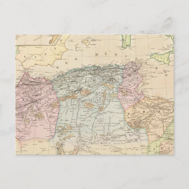 Carte Postale Afrique, Maroc (Devant)