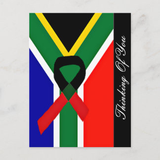 Carte Postale Afrique, Sensibilisation au SIDA_