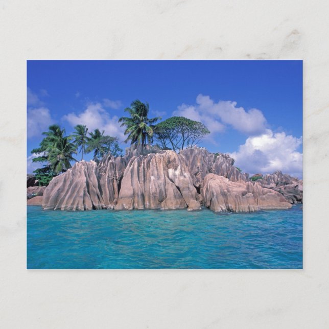 Carte Postale Afrique, Seychelles, île de Praslin, St. Pierre (Devant)