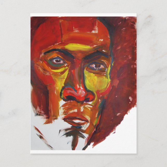 Carte Postale Afro (Devant)