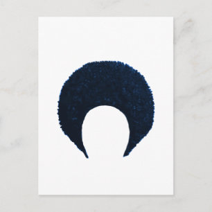 Carte Postale Afro Blue Le MUSÉE Zazzle Cadeaux