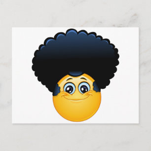 Carte Postale afro émoji