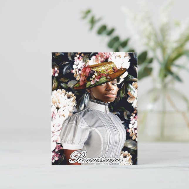 Carte postale Afrocentrique (Debout devant)