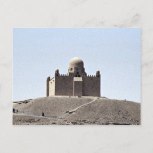 Carte Postale Aga Khan Tomb, Assouan, Désert d'Egypte