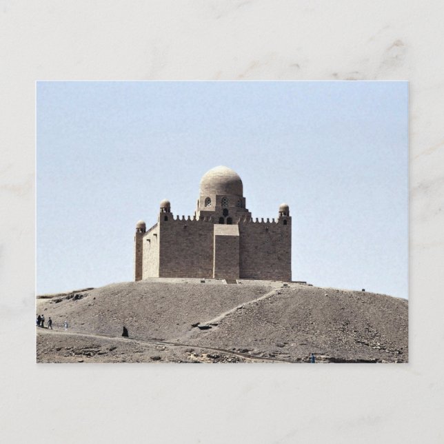 Carte Postale Aga Khan Tomb, Assouan, Désert d'Egypte (Devant)
