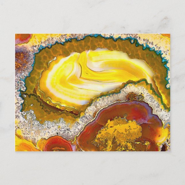 Carte Postale Agate d'Imaginaire Opus 01 (Devant)
