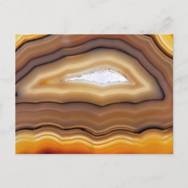 CARTE POSTALE AGATE QUARTZ (Devant)