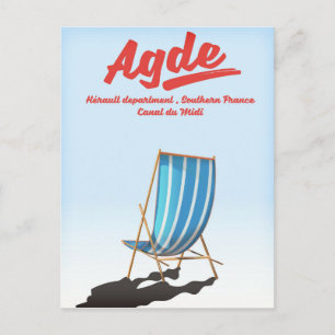 Carte Postale Agde, département de l'Hérault dans le sud de la F