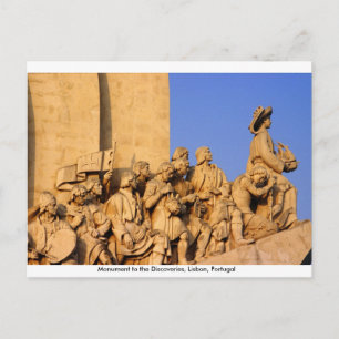Carte Postale Age of Discoveres Monument, Lisbonne, Portugal