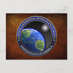 Carte Postale Agence nationale de renseignement géospatial