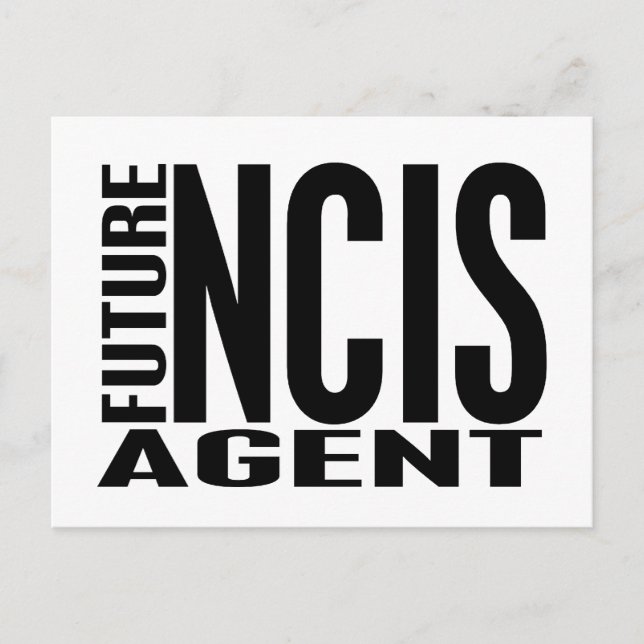 Carte Postale Agent futur du NCIS (Devant)