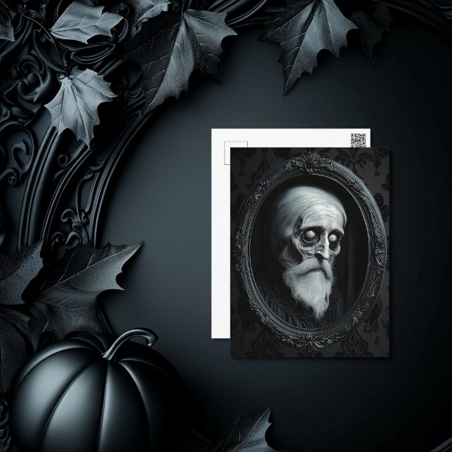 Carte postale Aghast Ghast Holiday (Créateur téléchargé)