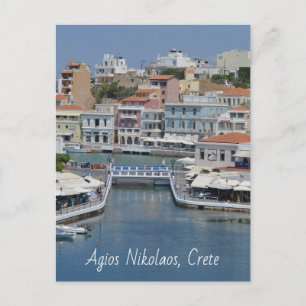 Carte postale Agios Nikolaos Crete