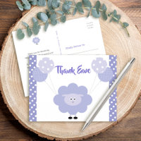 Agneau mou doux, Baby shower Merci