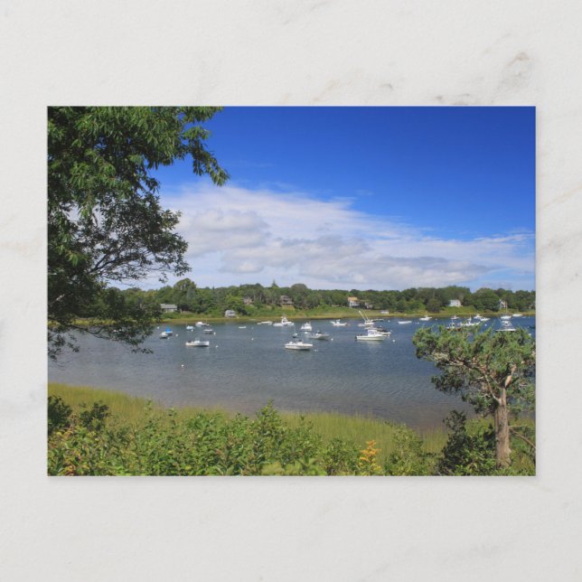 Carte Postale Agréable Baie Orléans Cape Cod (Devant)